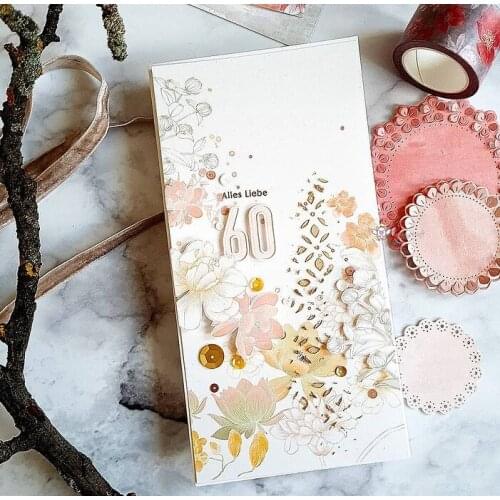 New Flower plate frame wreath metal Cutting Dies Stencils DIY Scrapbooking Paper/photo Cards Embossing Dies