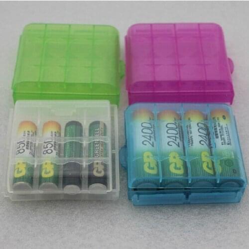 10pcs Plastic Case Holder Storage Box for AA AAA Battery box