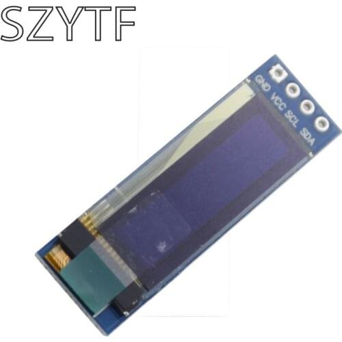 0.91 inch 128x32 I2C IIC Serial OLED LCD Display Module 0.91" 12832 SSD1306 LCD Screen for Raspberry Pi arduino