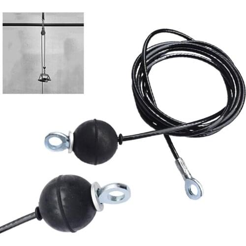 1.4M/1.8M/2M/2.5M Wire Rope Heavy Duty Steel Wirerope Machine For Home Cable Fitness 5mm Accessories Rope Pulley Φ A5O2