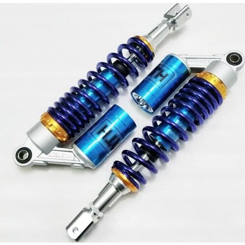 One pair 380mm 390mm Universal fork Motorcycle Scooter Shock Absorbers Rear Suspension For Honda Yamaha Suzuki Kawasaki bikes