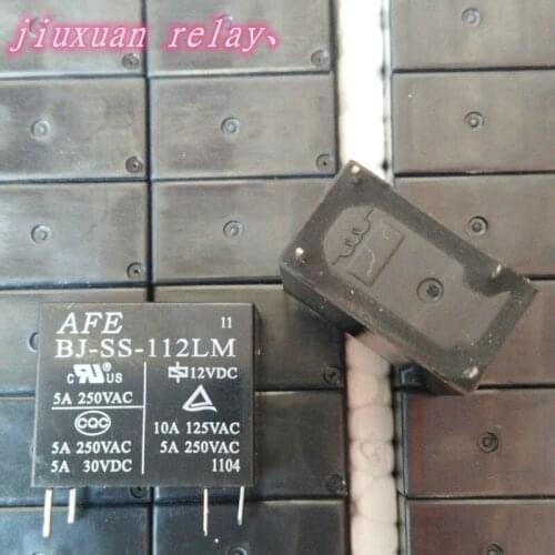 [In stock] Brand new original Relay BJ-SS-112LM 12VDC 5A 250VAC