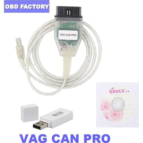 VCP Scanner VAG CAN PRO VCP 5.51 CAN BUS+UDS+K-line VAG PRO CAN BUS OBD2 VAG VCP CAN PRO UDS VAG K-line VCP Vag Pro