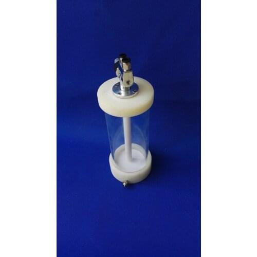 High quality Electrostatic Powder Coating Hopper Experiment Mini Small Paint Powder Barrel with injector And fluidized bed