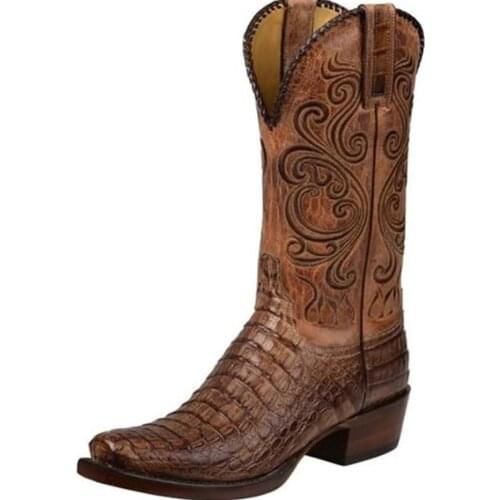 SARAIRIS mid-calf Fashion Big Size 48 Concise Great Quality Women Shoes Square Heel Comfy Modern Western Boots