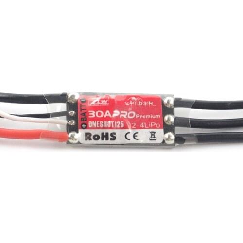 ZTW Spider 30A OPTO Brushless Speed Control ESC 2-6S Lipo