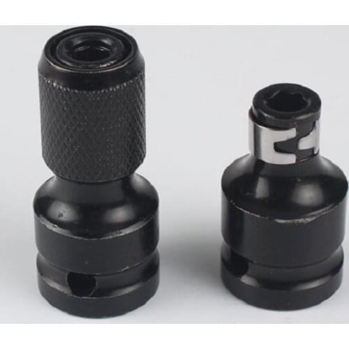 1Pcs Converter 1/2" Square To 1/4" Hex Ratchet Socket Wrench Socket Adapter Spanner Set Drive Converter Impact Tool