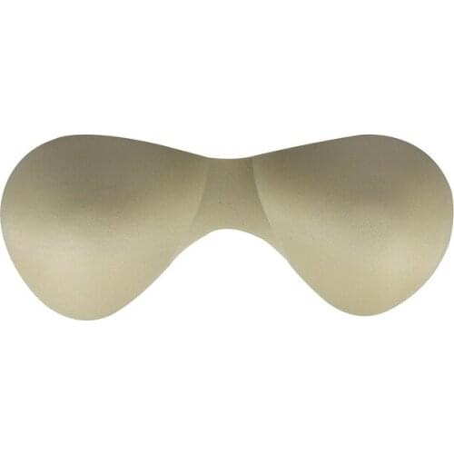 2piece Khaki Push Up Bra Cup Chest Pads Sewing In Bra Cup Soft Foam For Bikini Pads Insert Bridal Bra Pad Accessories WB133