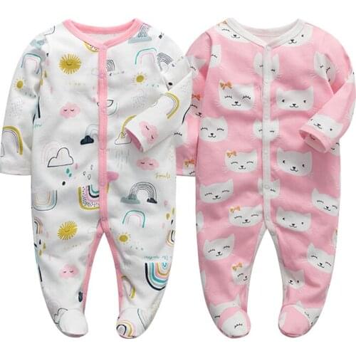 2020 baby clothes Full Sleeve cotton infantis baby clothing romper cartoon costume ropa bebe 3 6 9 12 M newborn boy girl clothes