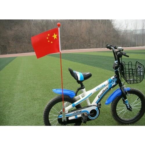 50pcs wholesale cheap bicycle bike safety flag pole with customized printing your graphic