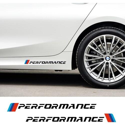 Car Stickers Side Skirt Auto Vinyl Film Decals For BMW E46 E90 E60 E39 F30 F10 E36 E87 X5 E70 E91 F20 G30 X1 X3 Car Accessories