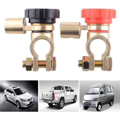 Car Battery Terminal Link Switch Quick Cut-off Disconnect Isolator Switch Truck Parts Auto Accessories Battery Disconnector