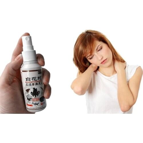 Fast Stop Pain Chinese Medicine Herbal Spray Alleviate Pain Essential Oil Hot Feeling Treatment Knee Arthritis Frozen Shoulder