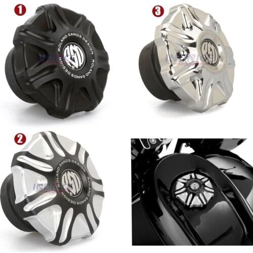 Black Fuel cap for harley road king flhr Gas Tank Cap for Harley Sportster oil cap for harley Heritage Softail Dyna Touring