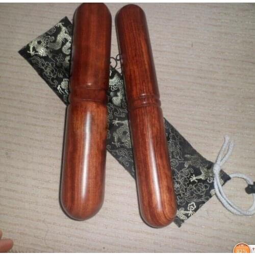 Rose wood Wooden tai chi ruler kung Fu Martial Arts sticks fitness rods health bar taiji stick diameter6cm/5cm/7cm