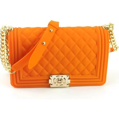 Designer Handbags for Women Summer Jelly Shoulder Bag Womens Cluth Purses Rainbow Color Tote Ladies Messenger Crossbody Bags