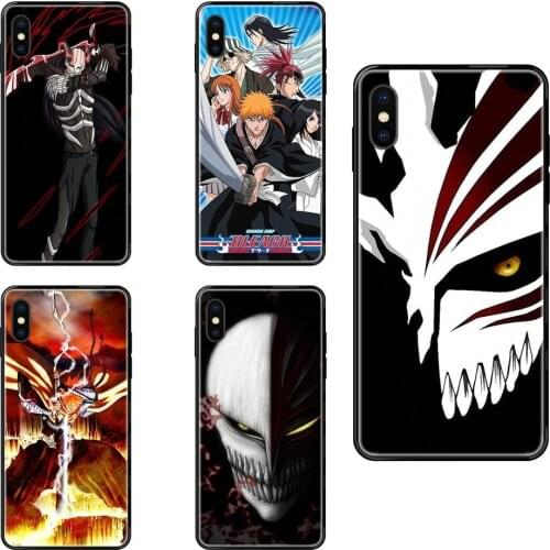 For Huawei Honor 20 20I 20S 10 10I 6A 7A 7X 8C 8X 9 9A 9I 9X Lite Pro Bleach Japan Anime Black Soft TPU Luxury Fashion Phone
