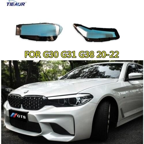 Headlamp Lens Cover for G30 G38 Auto Car Accessories 20-22 Transparent Glasses Replacement