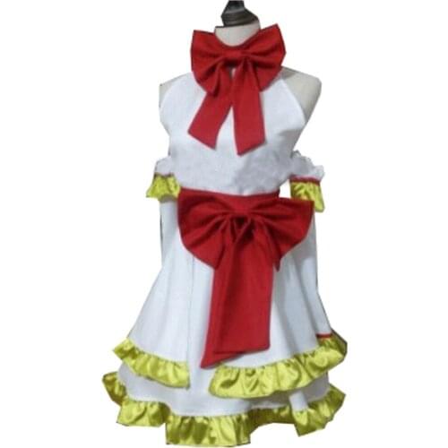 2017 New Anime Fairy Tail Wendy Marvell Cosplay Costume Wendy Dress