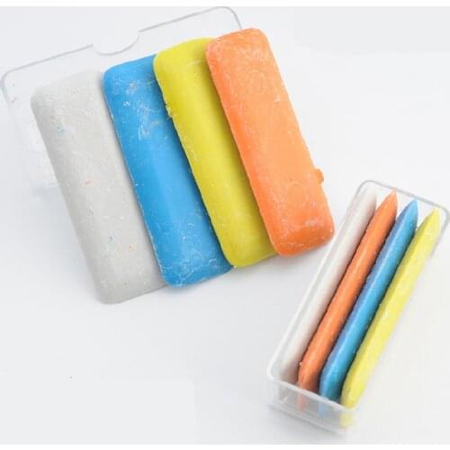 New 4pcs/pack Colorful Draw Tailors Chalk Dressmakers DIY Making Sewing Tailor Temporary Marking Chalk Garment Sewing Tools