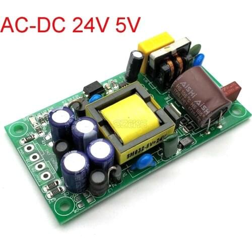 24V600mA/5V500mA Fully Isolated Switching Power Supply Module / 220V Turn 24v 5v Dual Output / AC-DC Module