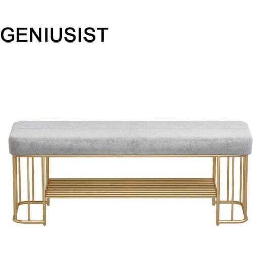 Pouf Rangement Footstool Small Chair Sofa Storage Penteadeira Camarim Taburete Sgabello Ottoman Poef Change Shoes Foot Stool