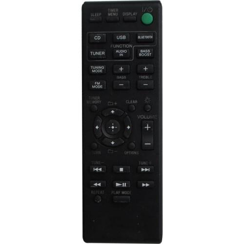 Remote Control For Sony CMT-S20B MT-S20 CMT-S30IP CMT-SBT100 HCD-SBT100 SS-SBT100 CMT-BT60W Micro Hi-Fi omponent audio System