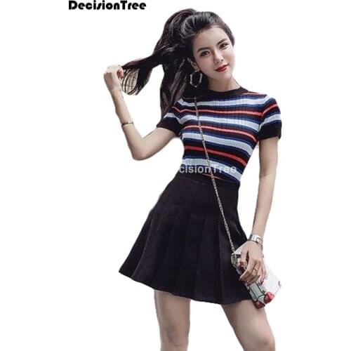 2021 short sleeves school uniform girl sailor dress plaid skirt uniformes japonais korean costumes for girl role-play costumes