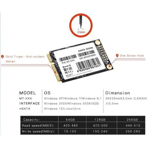 MSATA SSD 240gb JinyJaier ssd 120gb 128gb 256gb mSATA ssd 1tb Hard Drive Disk Disc Internal Solid State Disks For Desktop Laptop