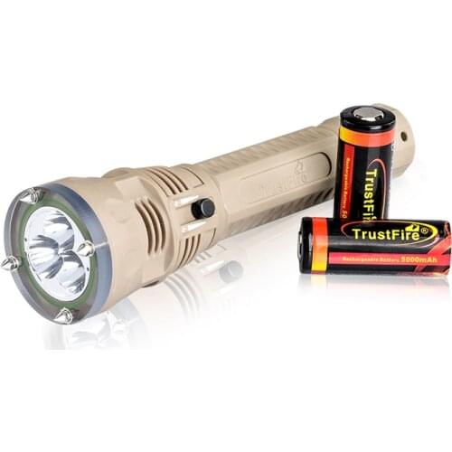 Waterproof Diving powerful led Flashlight DF002 Scuba LED Flashlight without battery