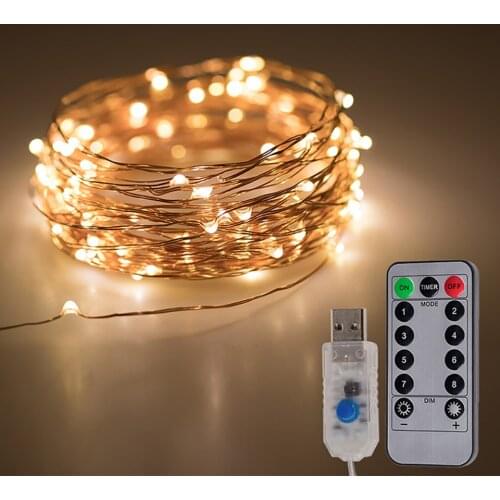 Xsky LED String Lights With Transparent Wire
