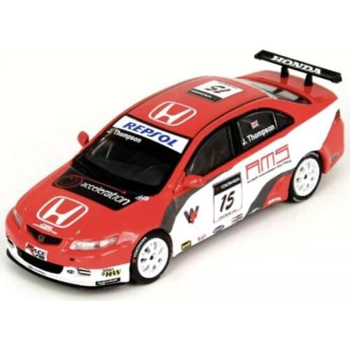 1:64 HONDA ACCORD Euro-R (CL7) 15 Alloy toy cars Metal Diecast Model Vehicles For Children Boys gift hot