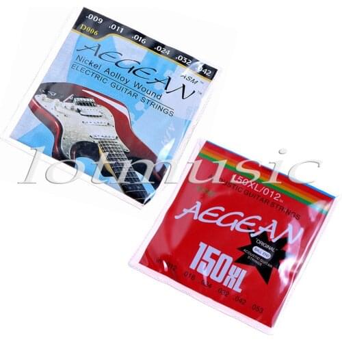 2Set 009-.042 Electric Guitar Colorful String & Ball End Acoustic Guitar Strings