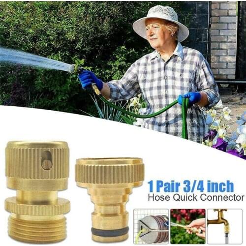 3/4" Universal Tap Kitchen Adapters Brass Faucet Tap Connector Mixer Hose Adaptor Basin Fitting Garden Watering Tools