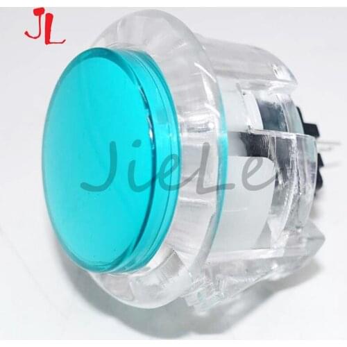 Arcade DIY Kit 50 pieces Zero Delay 30-card clear crystal button Controller For Arcade Mame Arcade GameSC-30 arcade knop 5 kleur