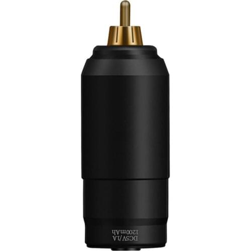 Wireless Tattoo Pen Power Supply Adapter Rocket Shape Aluminum Alloy Tattoo Battery Transformer Motor Quick Charging