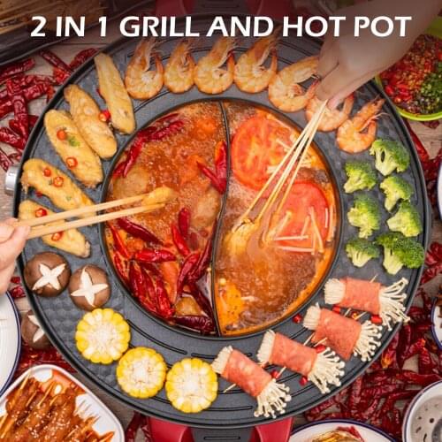 BBQ Grill Household Kitchen Appliances Barbecue Machine Grill Electric Hotplate Smokeless Grilled Meat Pan Contact Grill Tools