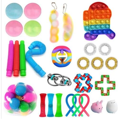 Vent, decompression and decompression toy set, relieve irritability and anxiety diy squeeze toy