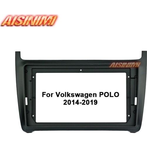 Aisinimi Car DVD frame 9 inch For Volkswagen POLO 2014-2019 Car Dvd stereo car monitor all in one