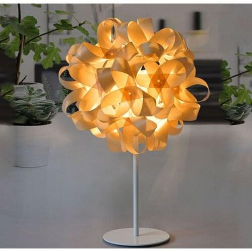 Bedroom berth lamp contracted Wooden decoration lamp Whole house lamps lighting the sitting room package photosynthesis