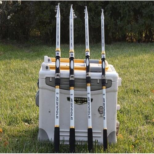 Super Hard Telescopic Fishing Rod Travel Sea Boat Rock Fishing Rod Fishing Tackle Pesca 2.1-3.6M