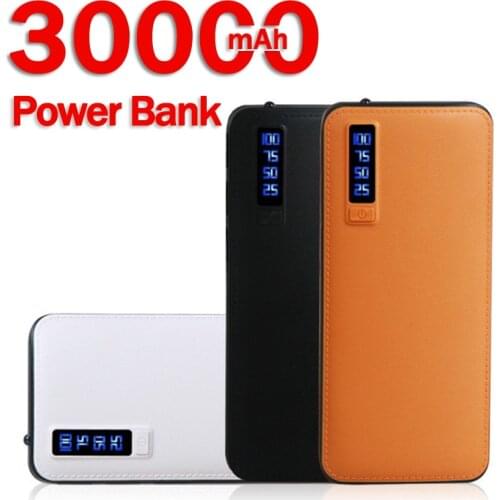Power Bank 30000mah Mini Battery Power Bank Suitable for Android and iPhone USB Type-C External Battery Power Bank