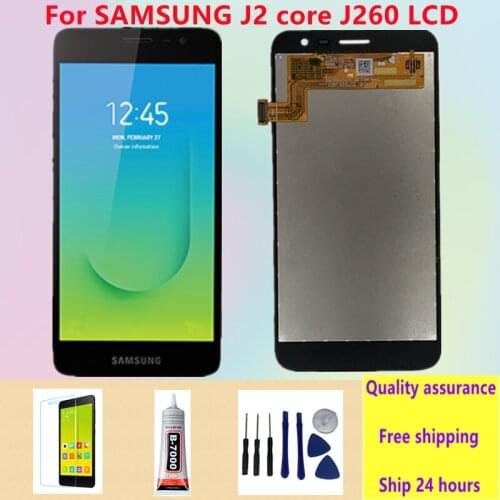 Original for Samsung Galaxy J2 Core 2018 J260 J260M/DS J260F/DS J260G/DS LCD Display Touch Sensor Digitizer Assembly