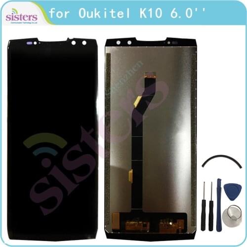 LCD Screen for Oukitel K10 LCD Display Touch Screen Digitizer For Oukitel K10 LCD Assembly Phone Replacement Original Tested Top