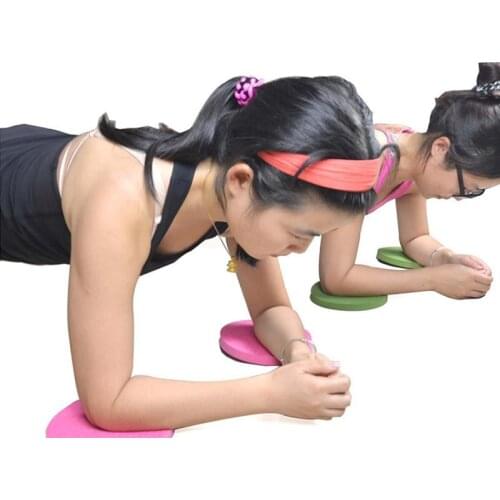 1 Pair Sports Knee Elbow Pad Yoga Workout Training Foam Disk Cushion Exercise Mats