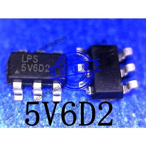 1Pieces new Original LP6252B6F type LPS 5V6D2 5V SOT23-6 In stock real picture