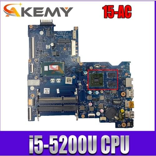 817994-001 817994-501 For HP Pavilion 15-AC TPN-C125 250 G4 I5-5200U Laptop Motherboard LA-C701P 216-0867030 Notebook Mainboard