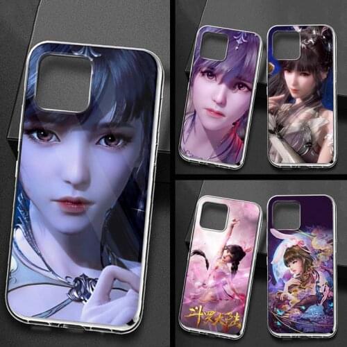 Anime Douluo Dalu Phone Case for iPhone 11 12 pro XS MAX Mini 8 7 6 6S Plus X 5S SE 2020 XR
