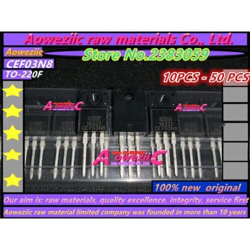 Aoweziic 100% new original CEF03N8 03N8 TO-220F N-channel MOS FET 800V 3A