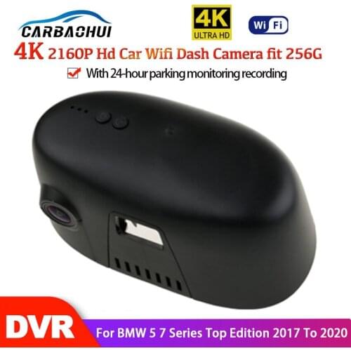 Car DVR Wifi Video Recorder Dash Cam Camera high quality Night vision Full HD 2160P For BMW 5 7 Series Top Edition 2017 To 2020